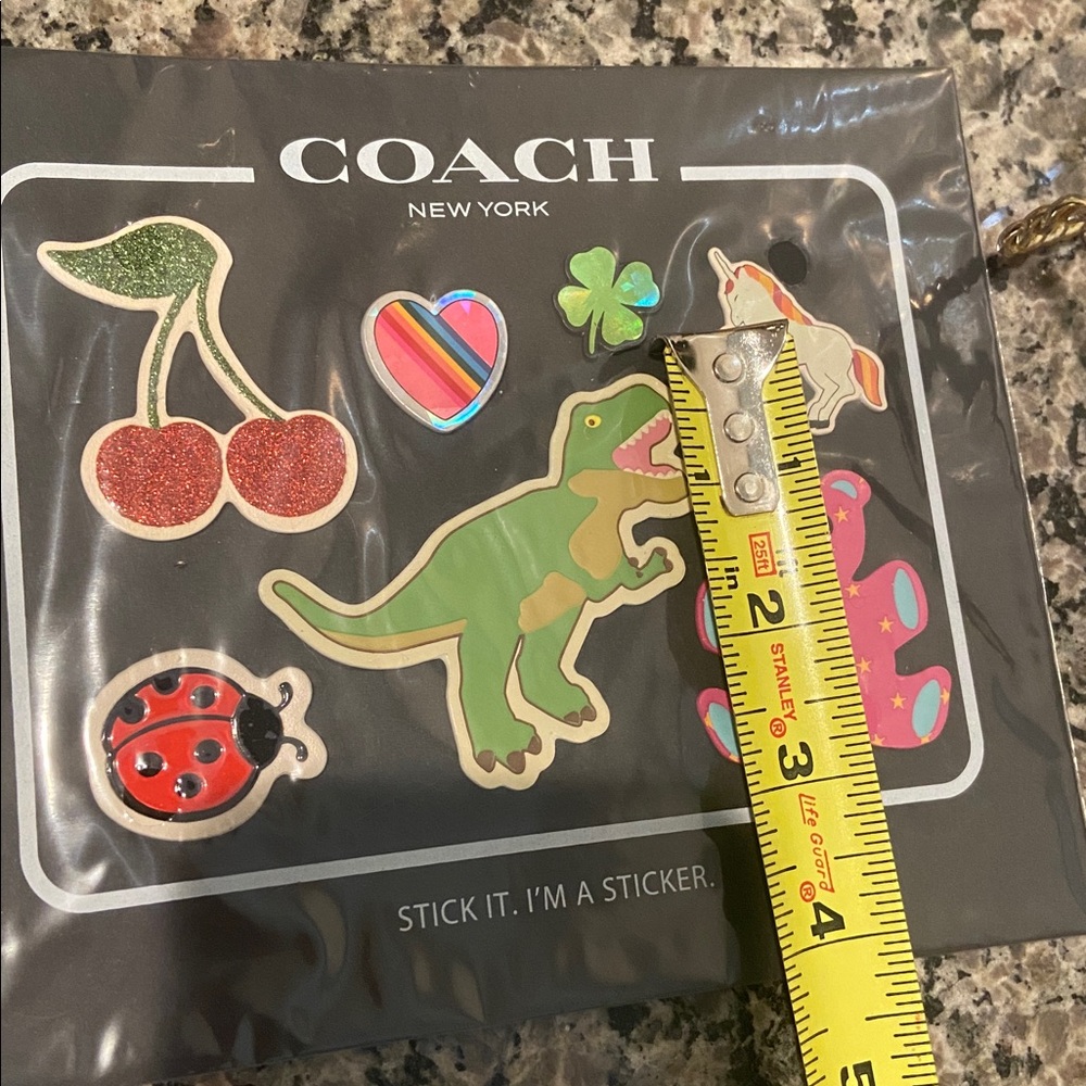 Coach NWT Runway Sticker Collection for Customization - Picture 7 of 15